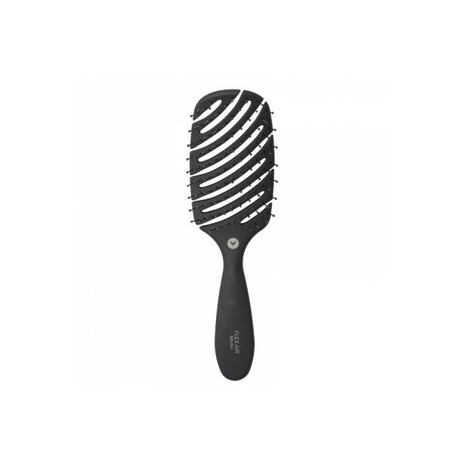 HH SIMONSEN Flex Air Brush plaukų šepetys, juodas, 1 vnt