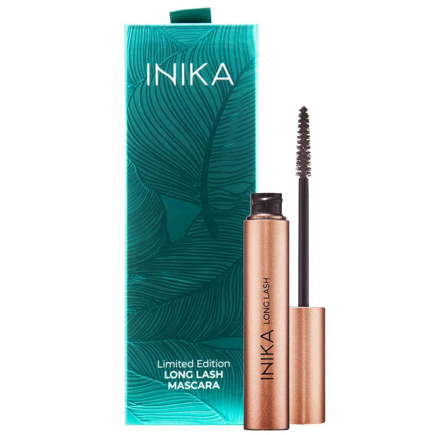 INIKA ORGANIC, riboto leidimo ilginantis blakstienų tušas, 8 ml