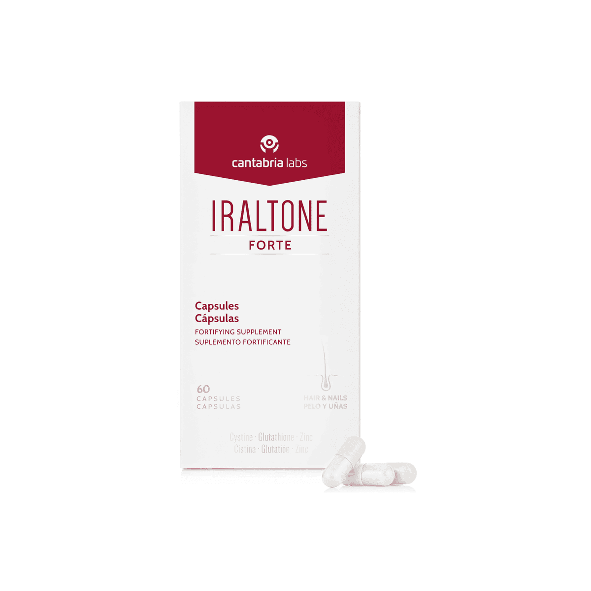 IRALTONE FORTE maisto papildas, 60 kapsulių