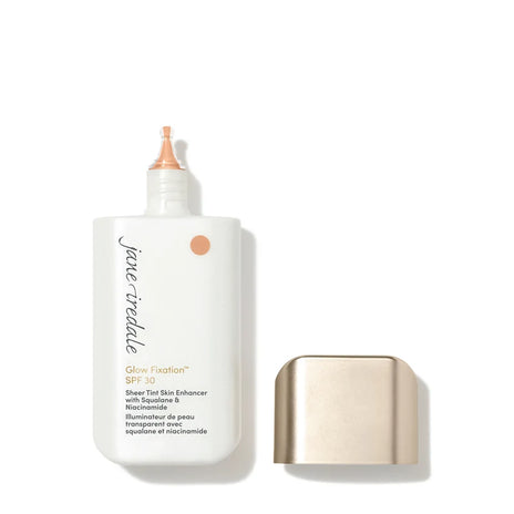JANE IREDALE, Glow Fixation SPF 30 Lengvai tonuojanti veido emulsija, 40ml