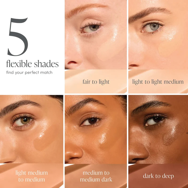 JANE IREDALE, Glow Fixation SPF 30 Lengvai tonuojanti veido emulsija, 40ml