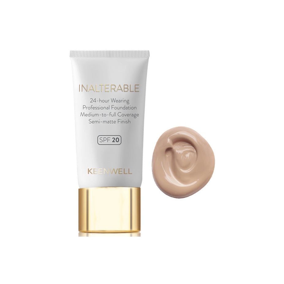 KEENWELL INALTERABLE skystas makiažo pagrindas su  SPF20, 30 ml