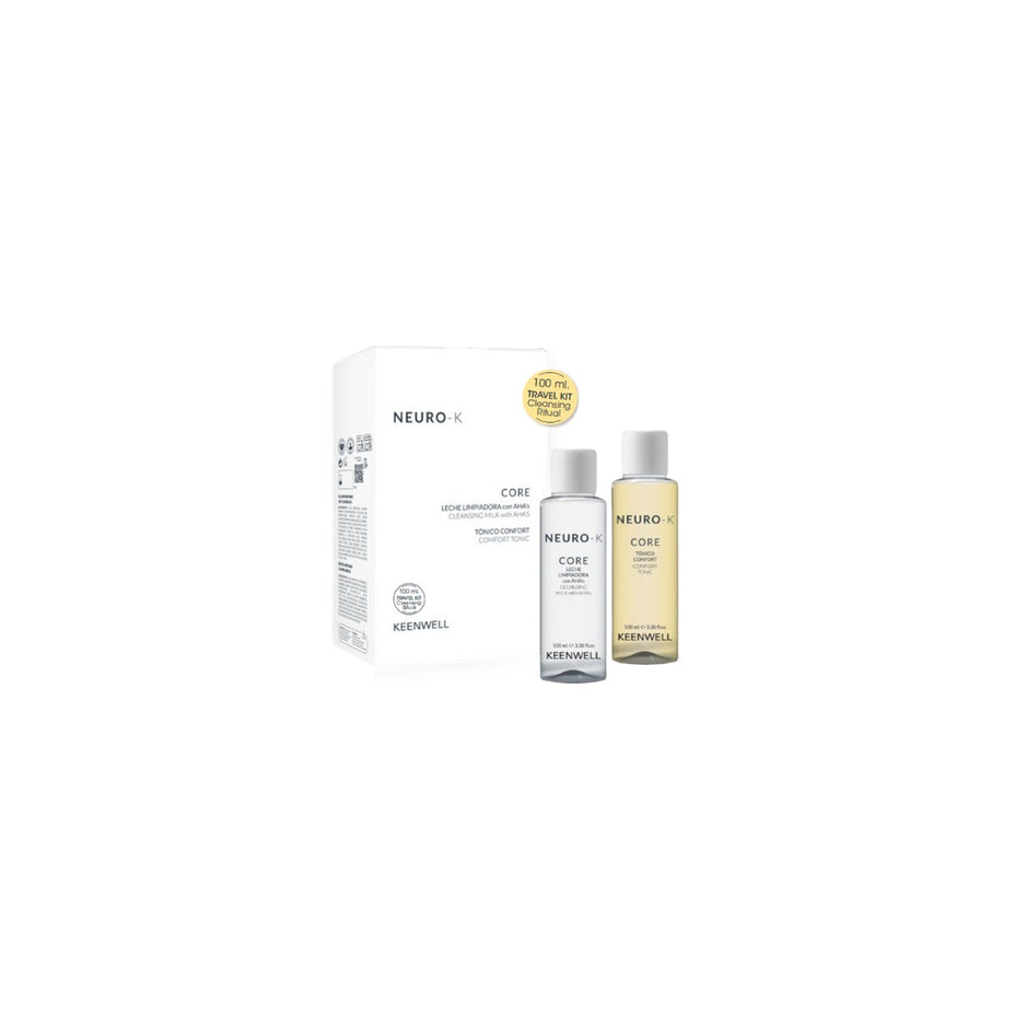 KEENWELL NEURO-K CORE prausiklis 100 ml + tonikas 100 ml  kelioninis rinkinys