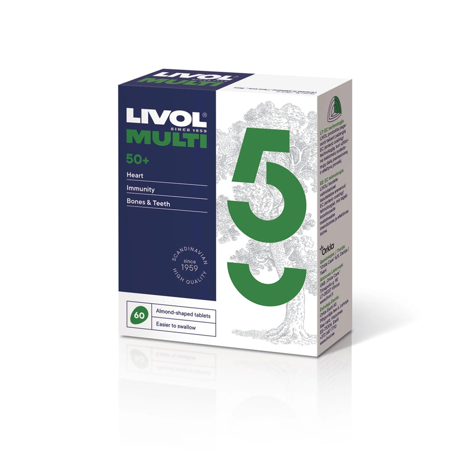 LIVOL MULTI 50+, 60 tablečių