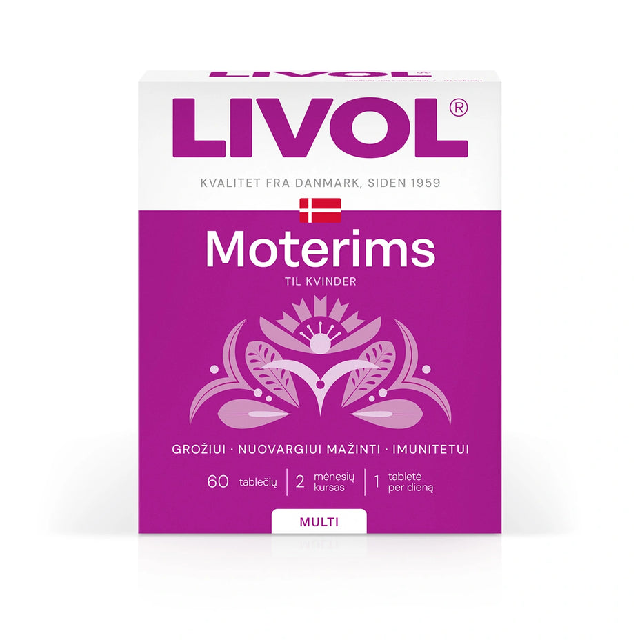 LIVOL MULTI MOTERIMS, 60 tablečių
