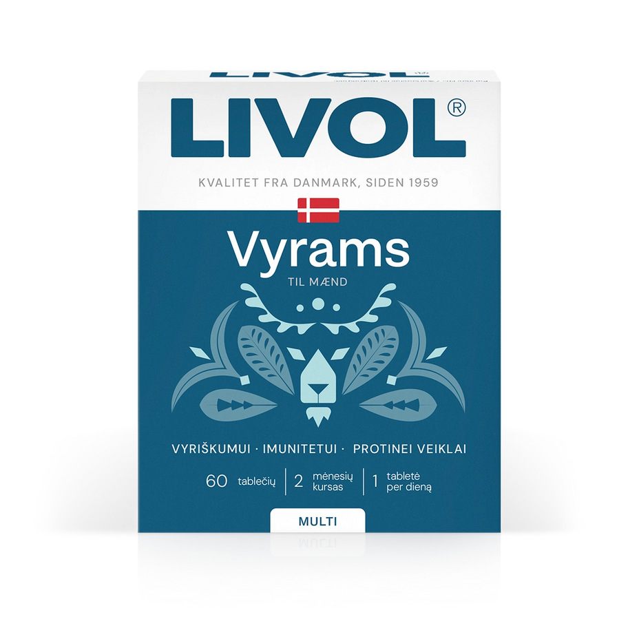 LIVOL MULTI VYRAMS, 60 tablečių
