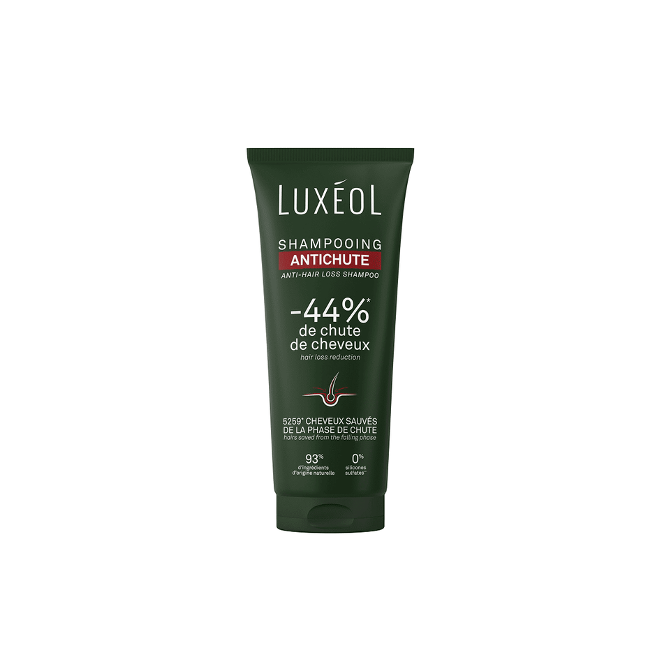 LUXEOL šampūnas nuo reaktyvaus plaukų slinkimo, 200 ml