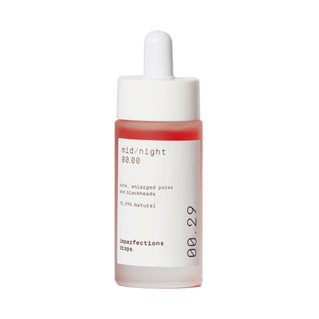 Midnight 00.00, 00.29 Imperfections Drops Šveičiamasis veido serumas, 30ml