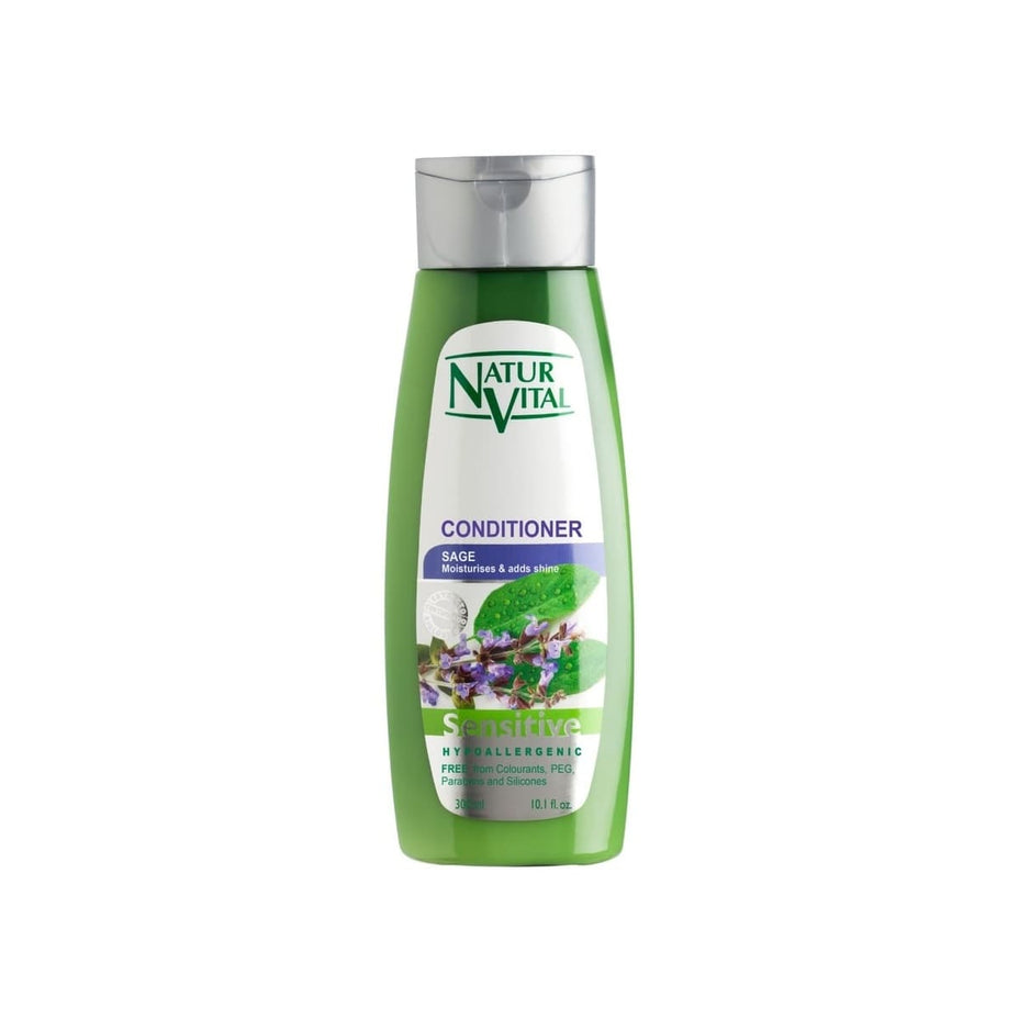 NATUR VITAL plaukų kondicionierius su šalavijais, 300 ml