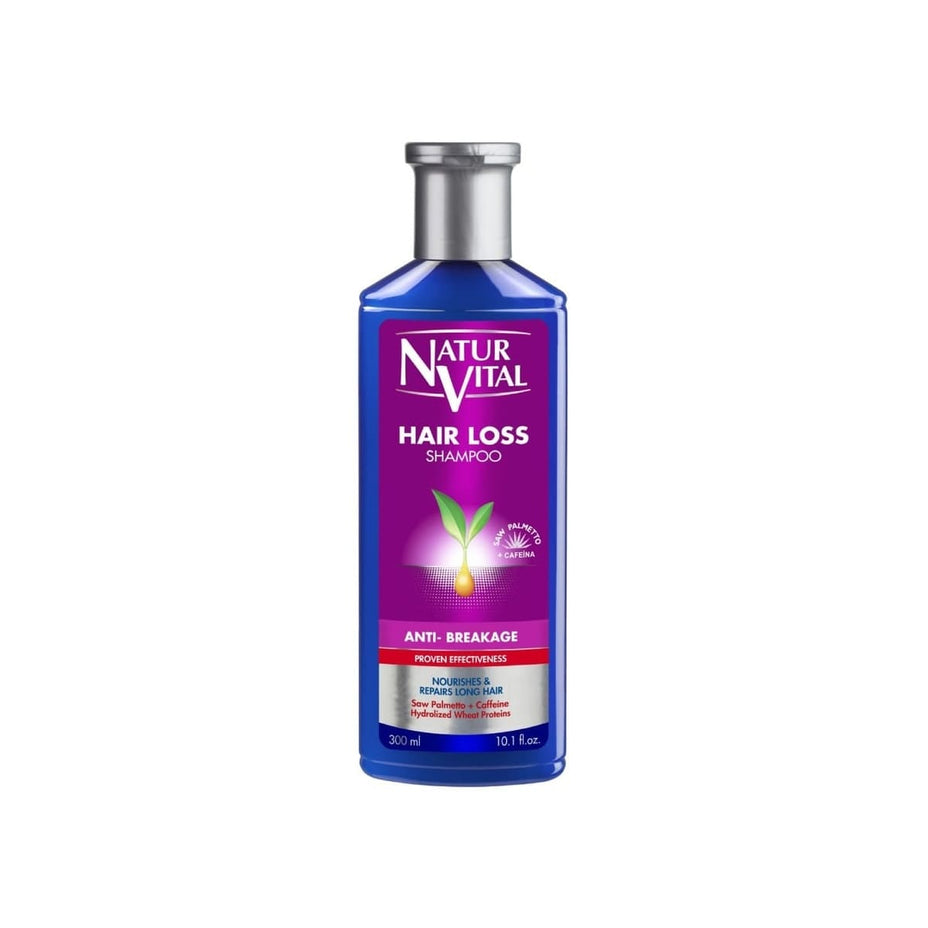 NATUR VITAL šampūnas nuo plaukų slinkimo lūžinėjantiems plaukams, 300 ml