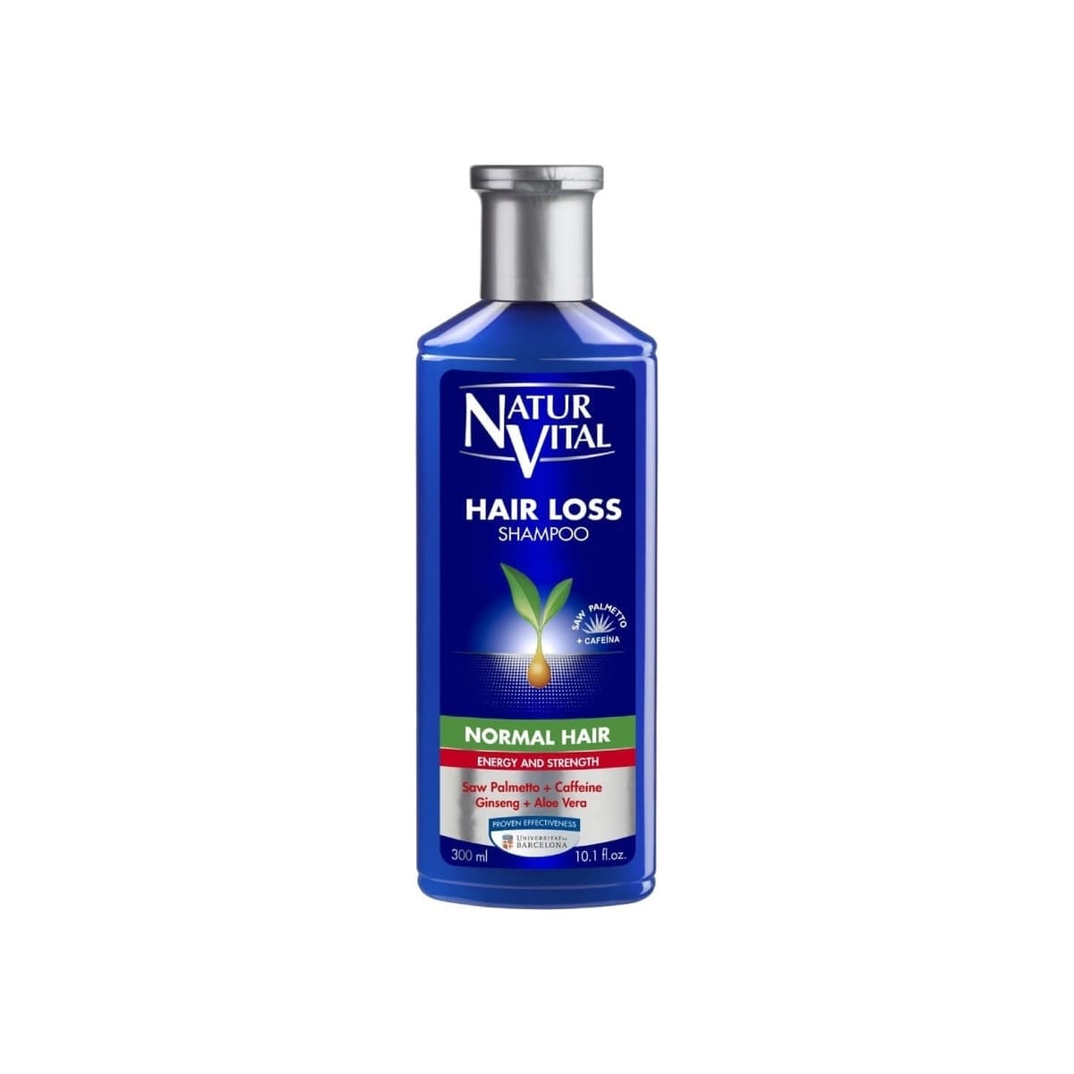 NATUR VITAL šampūnas nuo plaukų slinkimo normaliems plaukams, 300 ml