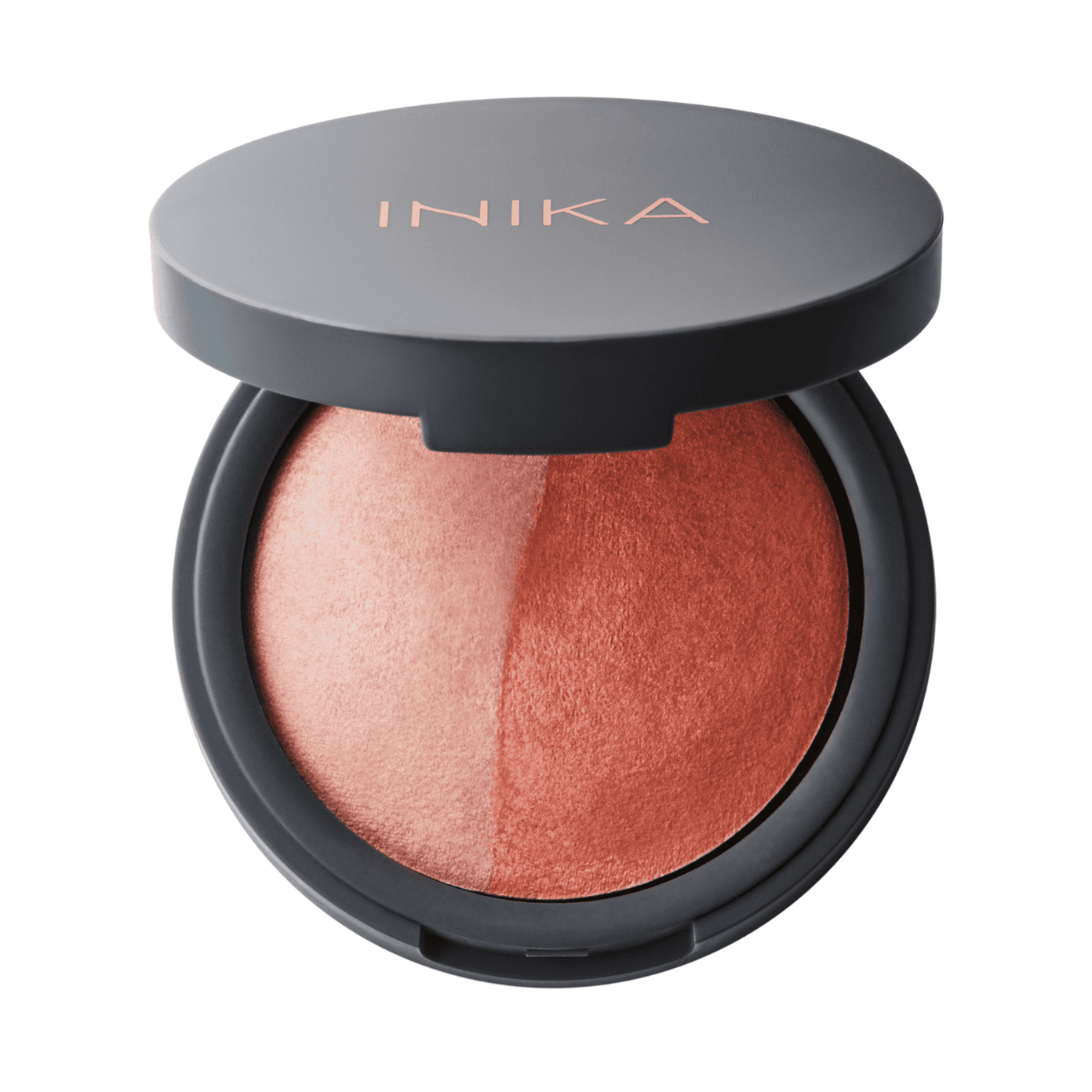 INIKA ORGANIC, kompaktiniai mineraliniai skaistalai duo, 6.5 g