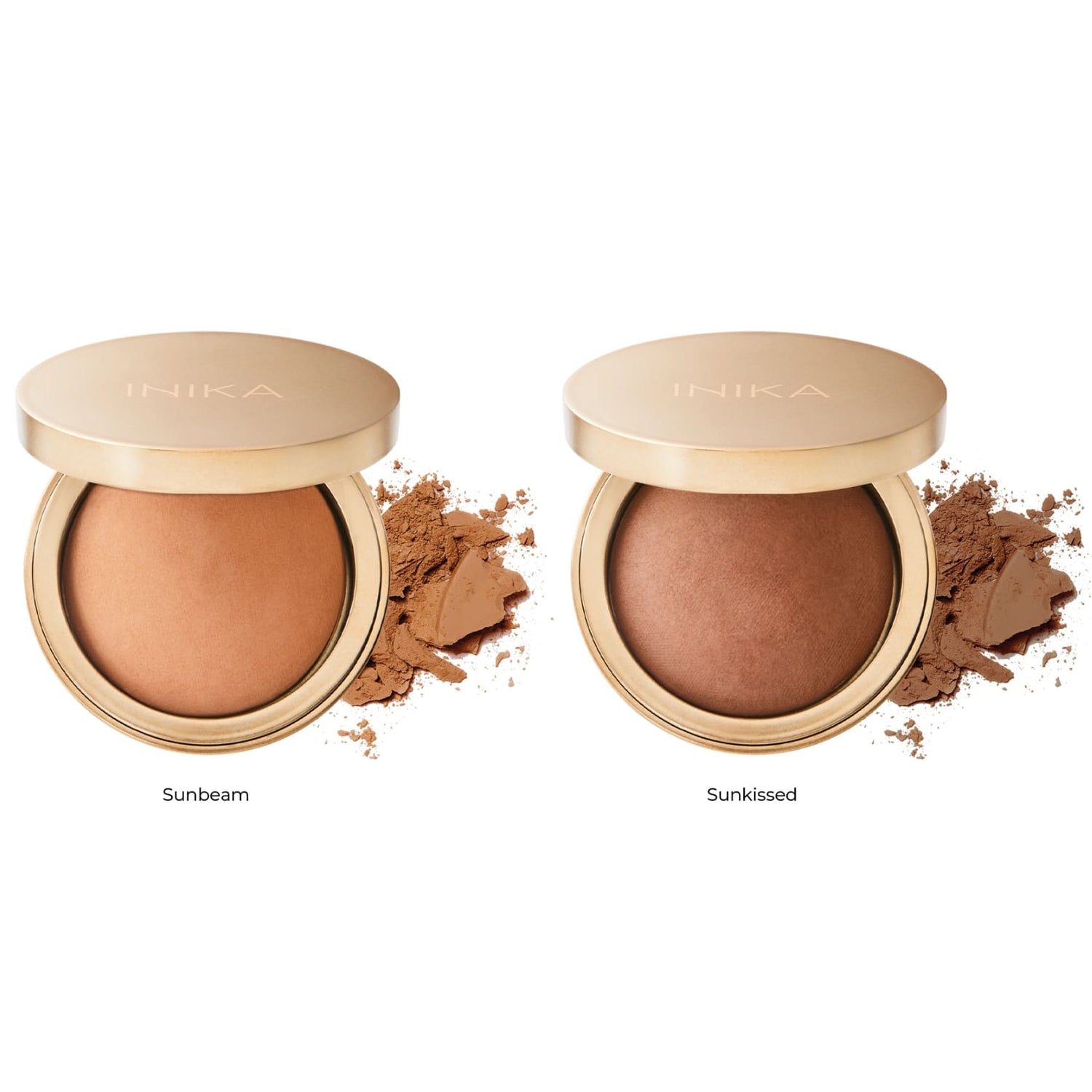 INIKA ORGANIC, kompaktinis mineralinis bronzantas, 8 g