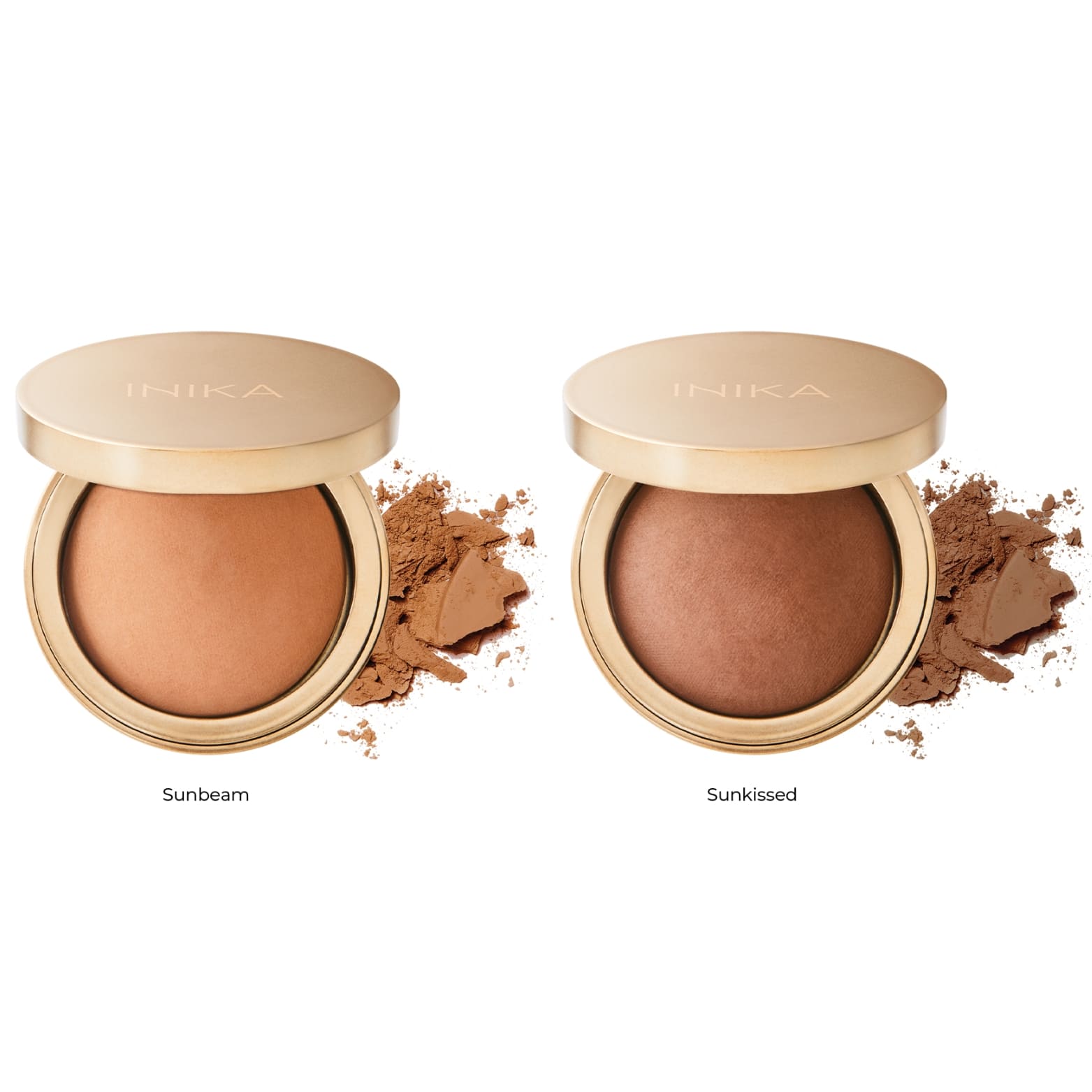 INIKA ORGANIC, kompaktinis mineralinis bronzantas, 8 g