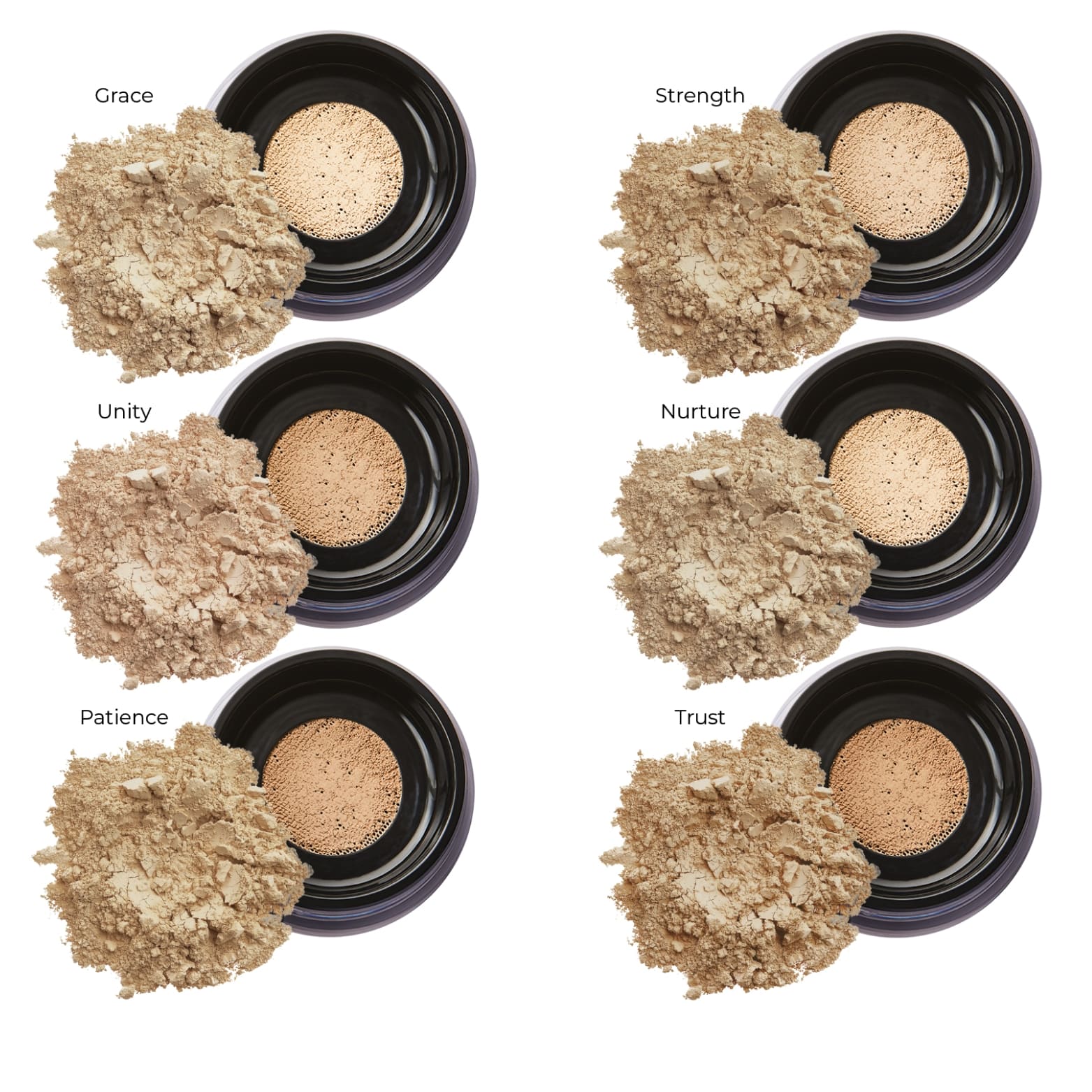 INIKA ORGANIC, biri mineralinė pudra spf 25, 8 g