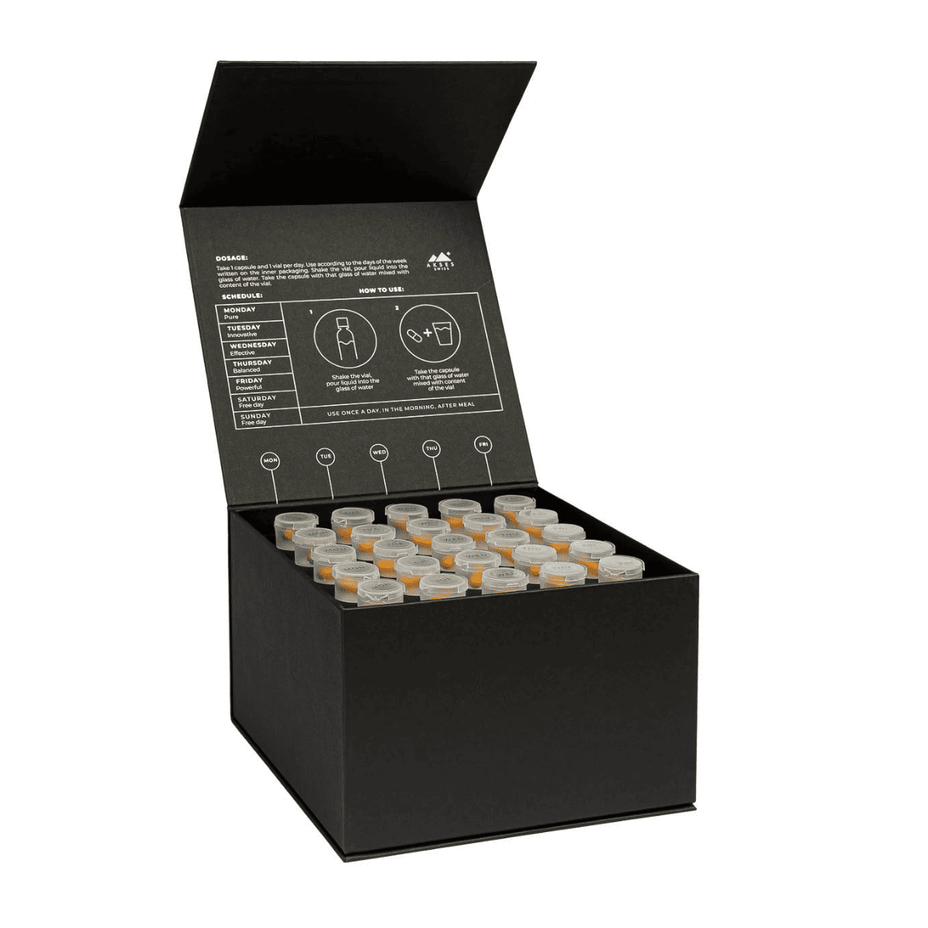 NoAGE, men DIAMOND, 25 kapsulės, 25 buteliukai