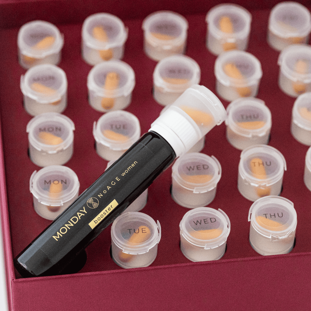 NoAGE women Booster, 25 buteliukų