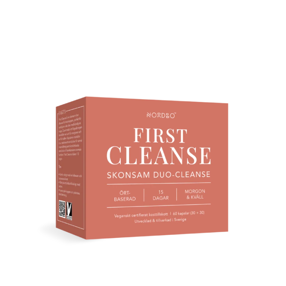 NORDBO First Cleanse 15 dienų organizmo valymo kursas, 2x30 kapsulių