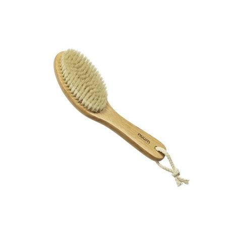 NUUM Curved Handle Body Brush Kūno šveitimo šepetys, 1 vnt