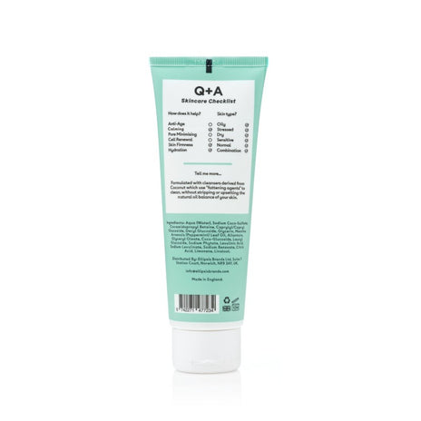 Q+A, Peppermint Daily Cleanser Kasdienis veido prausiklis, 125ml