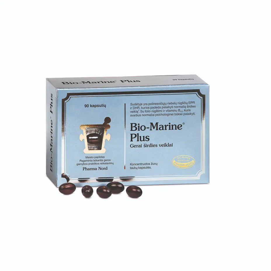 PHARMA NORD Bio-Marine Plus, 90 kapsulių
