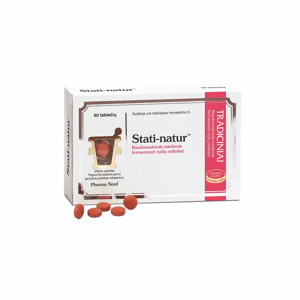 PHARMA NORD Statinatur 2,5mg, 60 tablečių