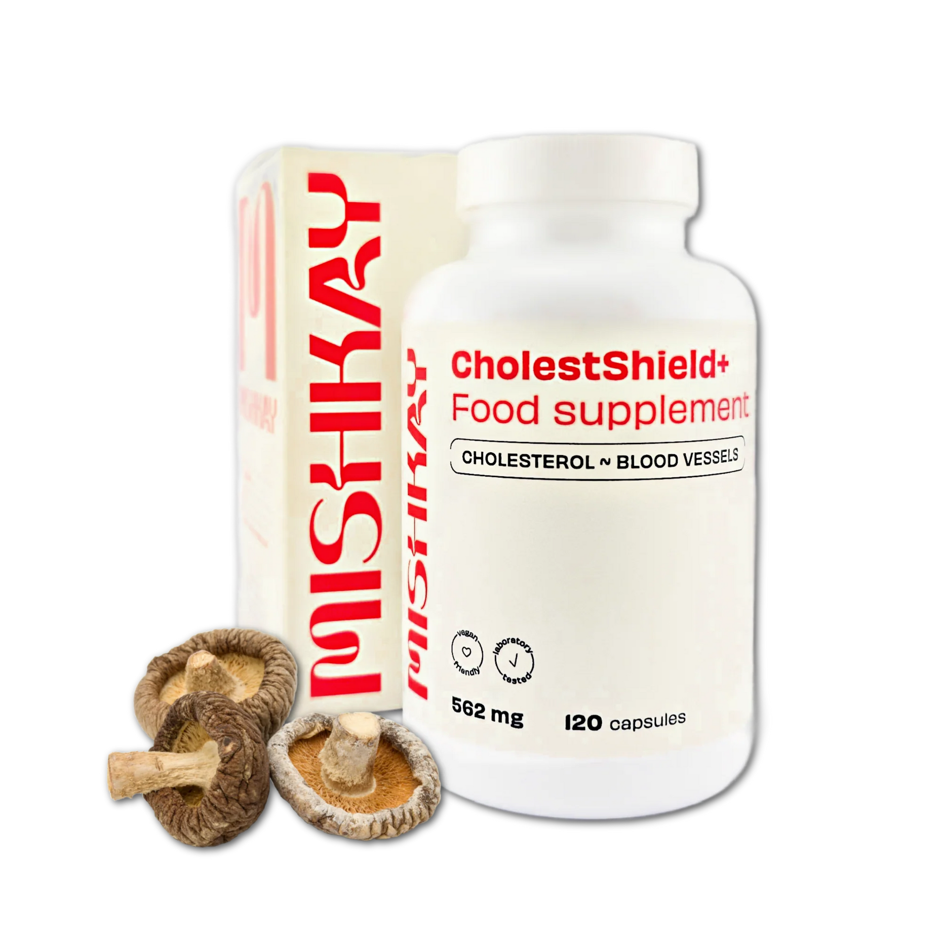 PJAUNU GRYBĄ, „CholestShield“, 120 kapsulių