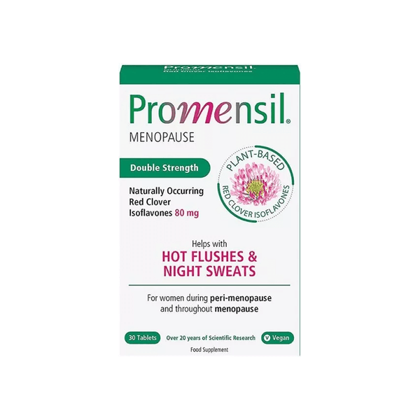 PROMENSIL, raudonojo dobilo izoflavonai, MENOPAUSE DOUBLE STRENGHT, 80 mg