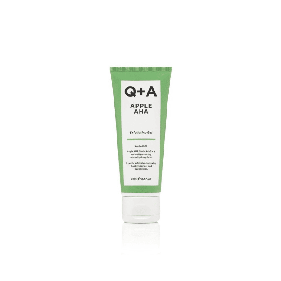 Q+A, Apple AHA Exfoliating Gel Gelinis veido šveitiklis, 75ml