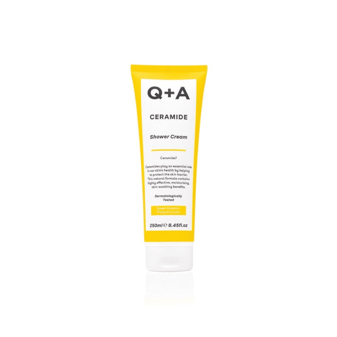 Q+A, Ceramide Shower Cream Kūno prausiklis su keramidu, 250ml