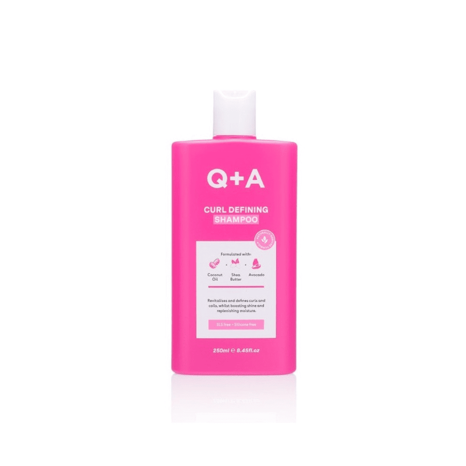 Q+A, Curl Defining Shampoo Šampūnas garbanotiems plaukams, 250ml