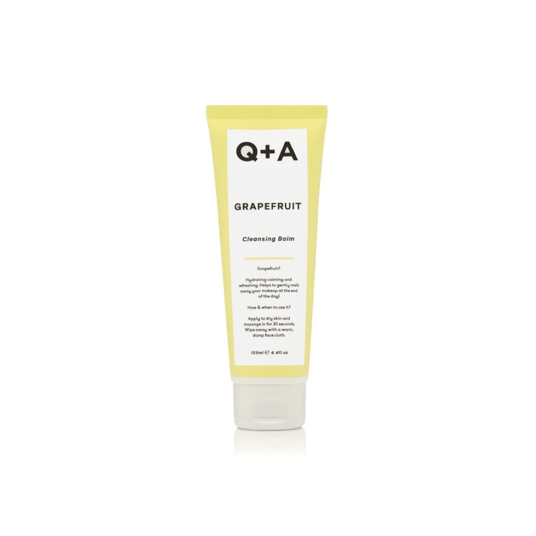 Q+A, Grapefruit Cleansing Balm Valomasis veido balzamas, 125ml