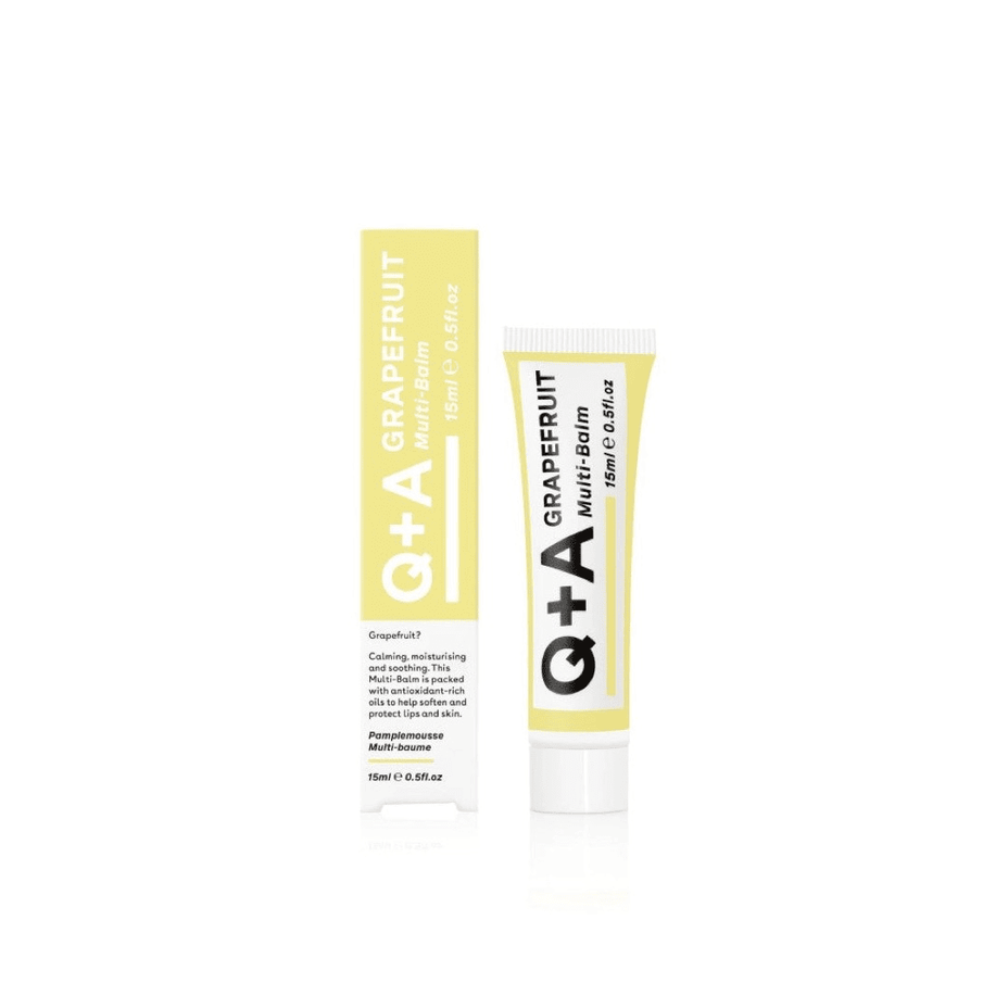Q+A, Grapefruit Multi-Balm Daugiafunkcis odos priežiūros balzamas, 15ml