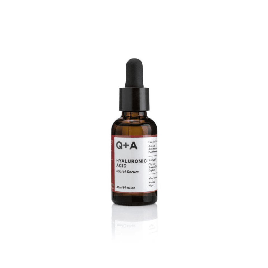 Q+A, Hyaluronic Acid Facial Serum Hialurono serumas, 30ml