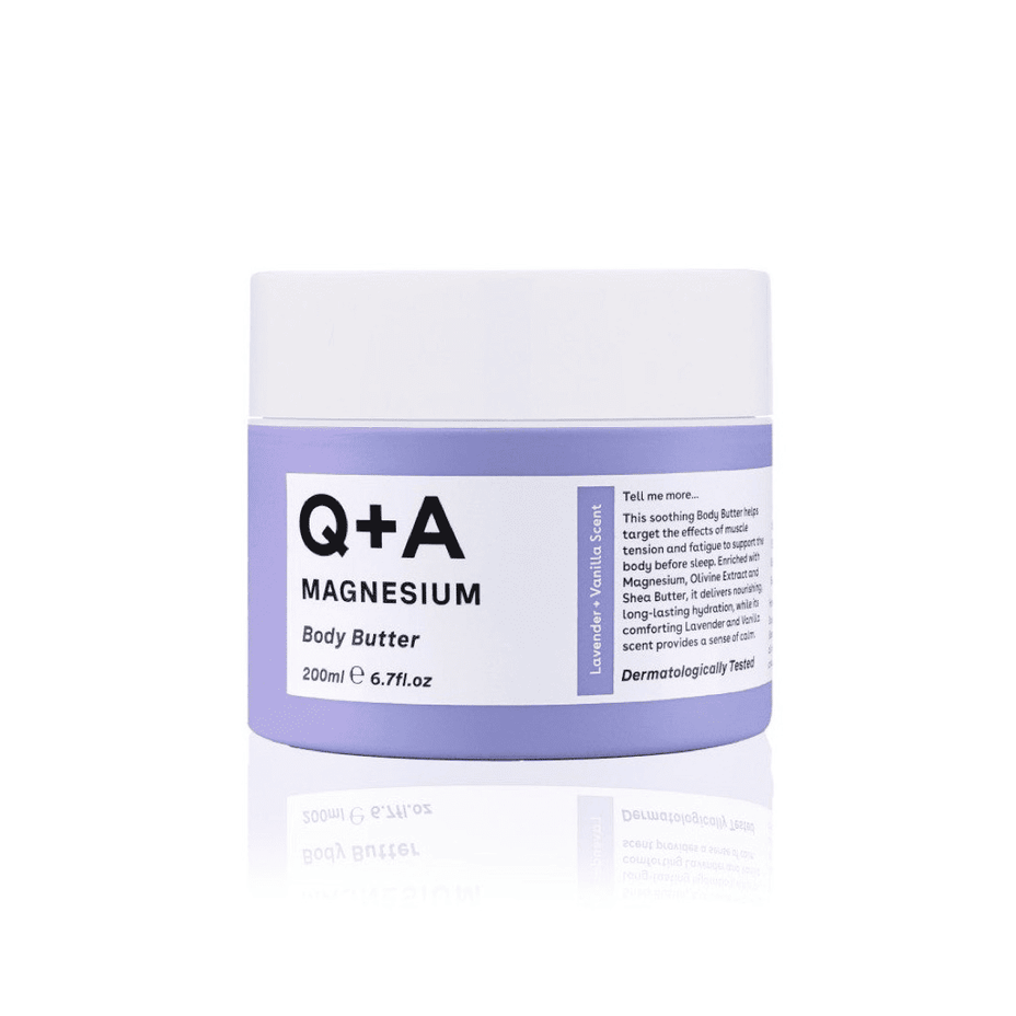 Q+A, Magnesium Body Butter Kūno sviestas su magniu, 200ml