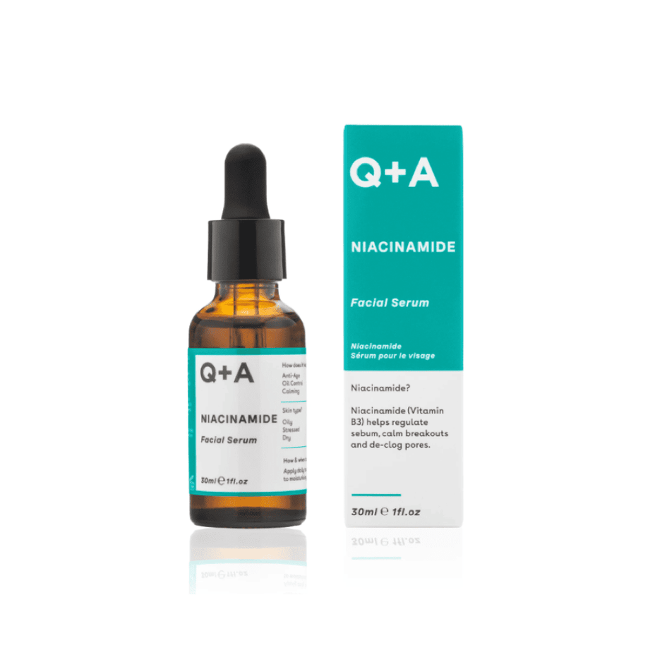 Q+A, Niacinamide Facial Serum Veido serumas su niacinamidu, 30ml