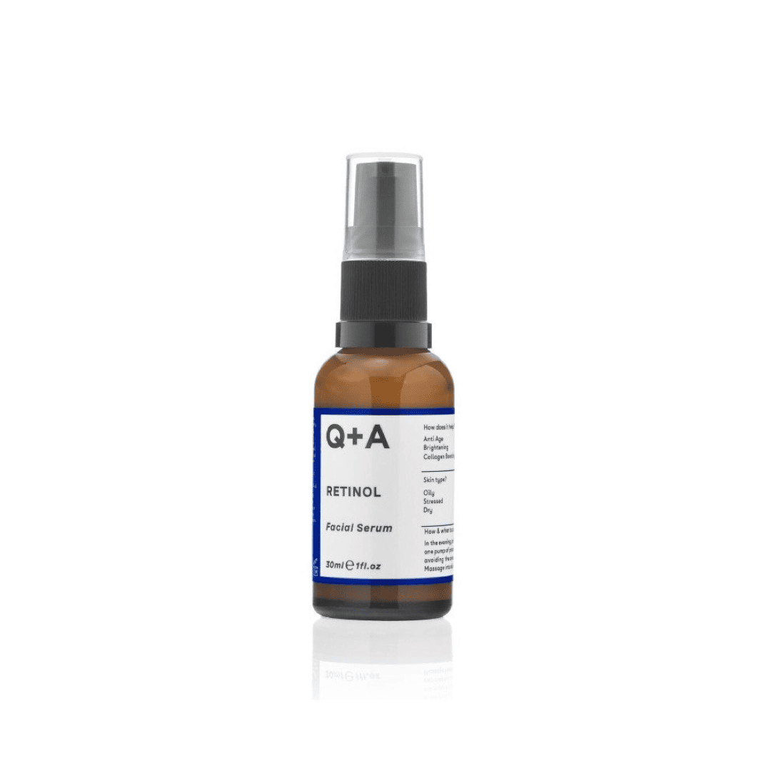 Q+A, Retinol 0.2% Facial Serum Veido serumas su retinoliu, 30ml