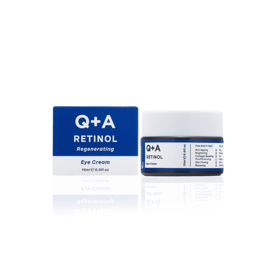 Q+A, Retinol Regenerating Eye Cream Paakių kremas su retinoliu, 15ml