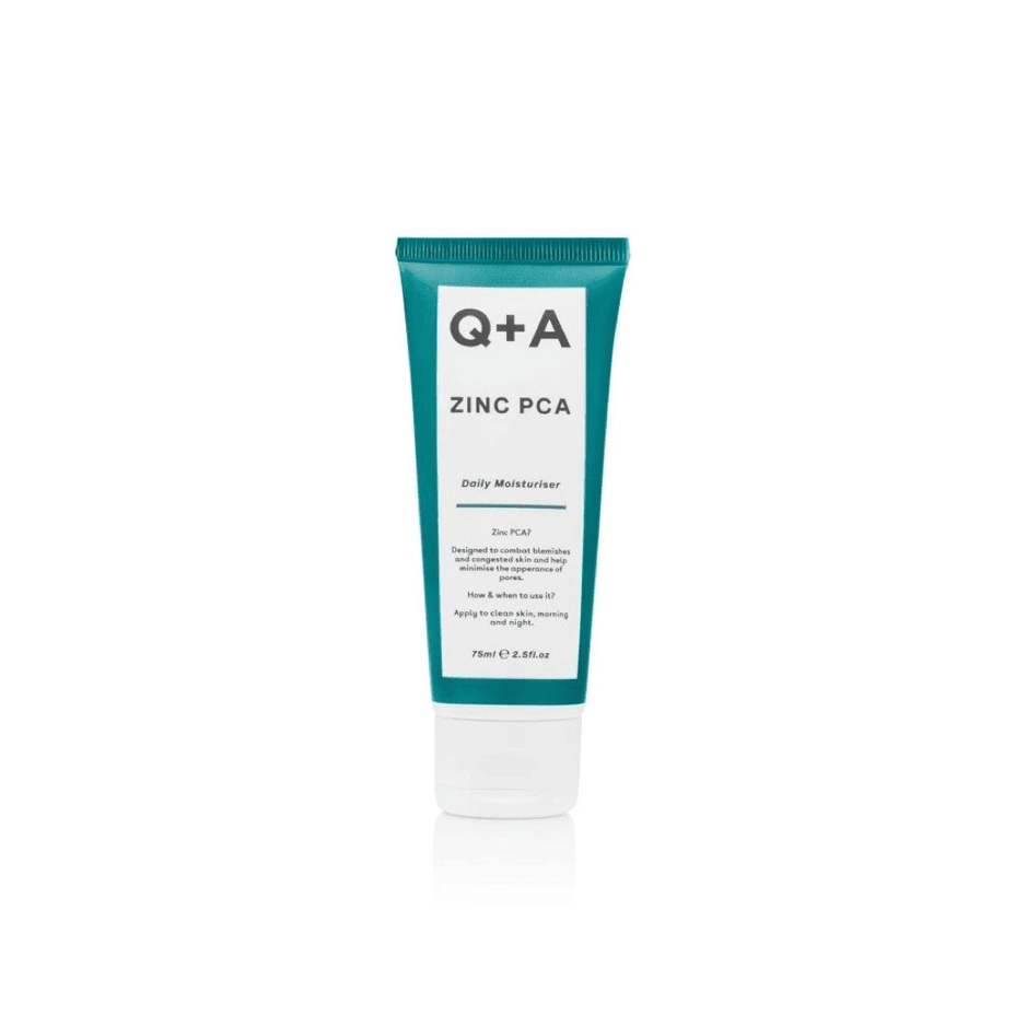 Q+A, Zinc PCA Daily Moisturizer Drėkinamasis veido kremas, 75ml