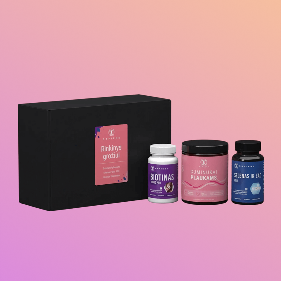 SAPIENS, Vitaminų rinkinys GROŽIUI, 1 vnt