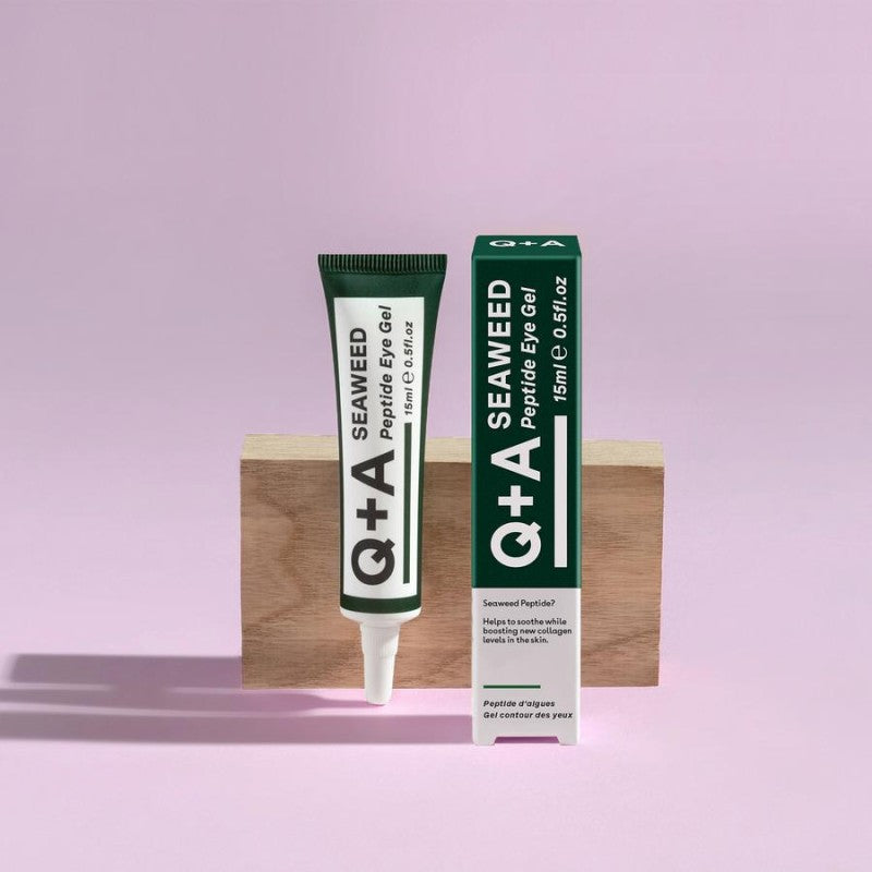 Q+A, Seaweed Peptide Eye Gel Paakių gelis su peptidais, 15ml