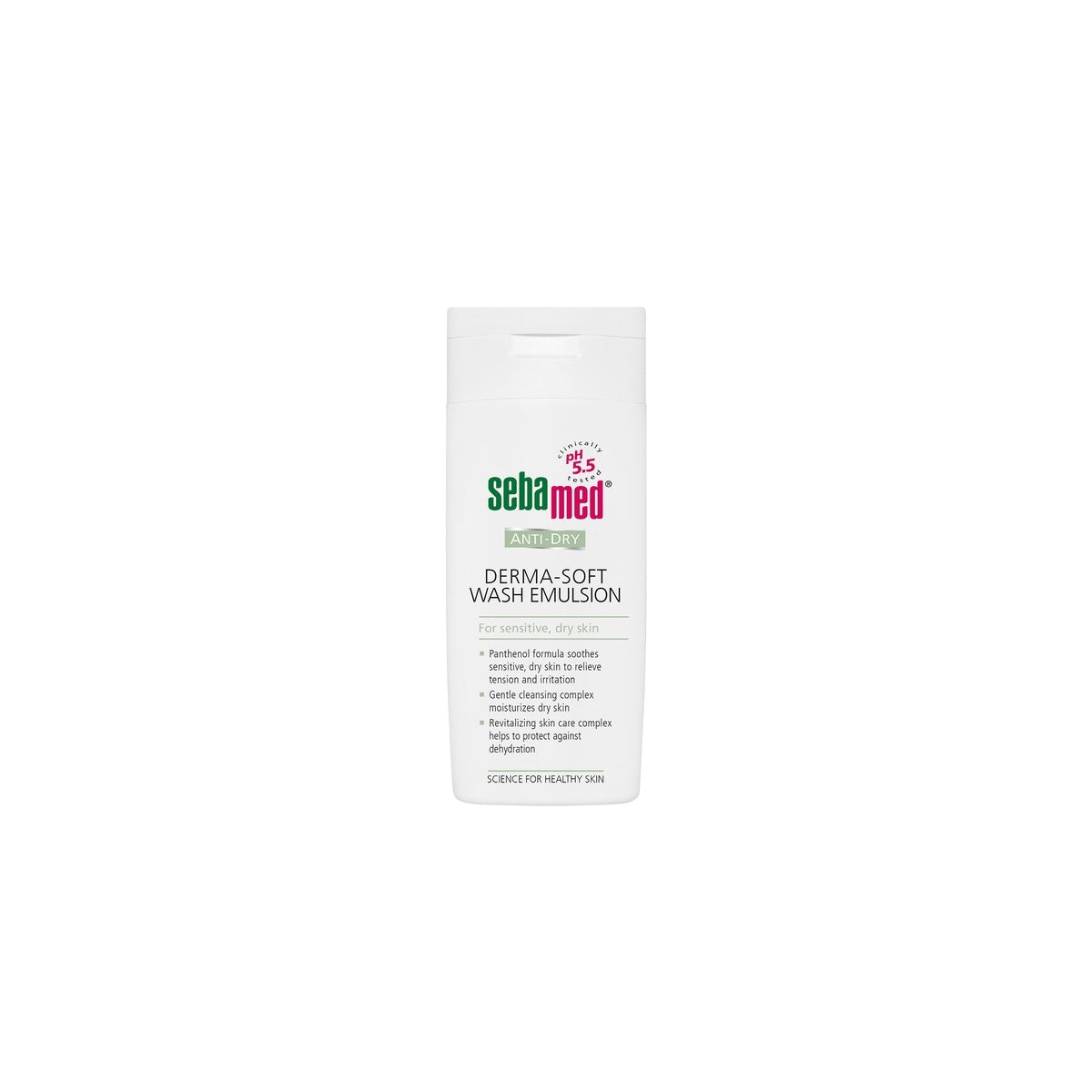 SEBAMED Anti-Dry švelni prausiamoji emulsija, 200 ml