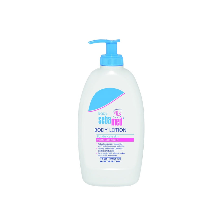 SEBAMED BABY švelnus kūno losjonas vaikams, 400 ml