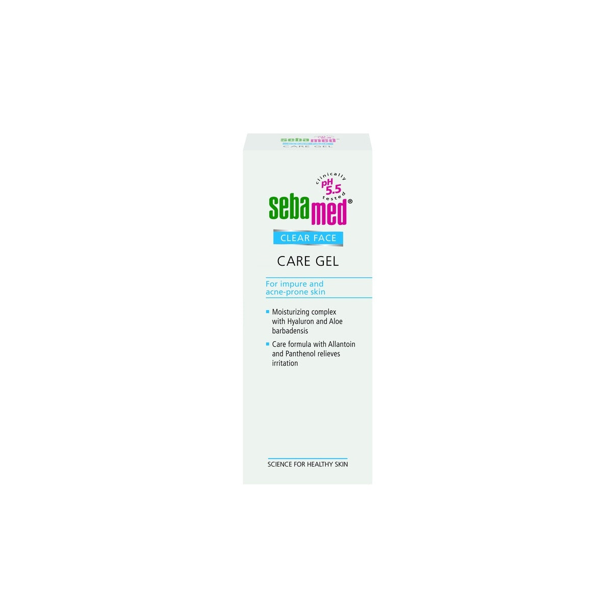SEBAMED CLEAR FACE drėkinamoji veido želė riebiai odai, 50 ml
