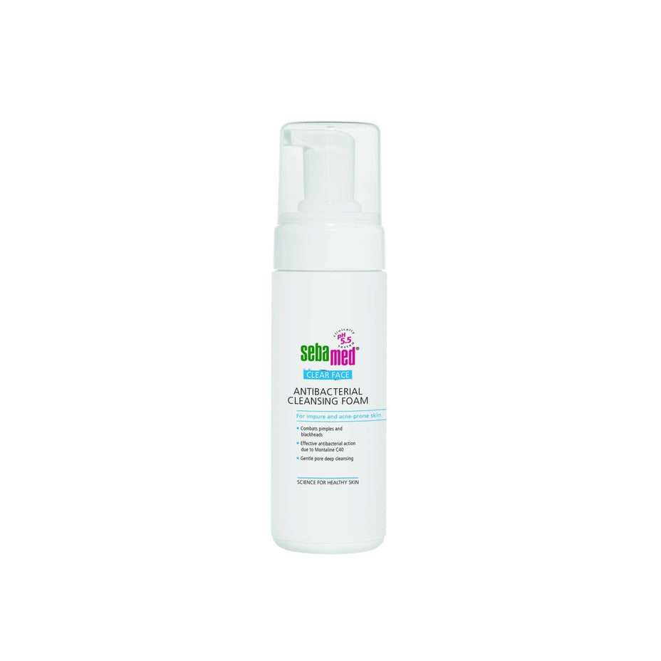 SEBAMED CLEAR FACE prausimosi putos riebiai odai, 150 ml