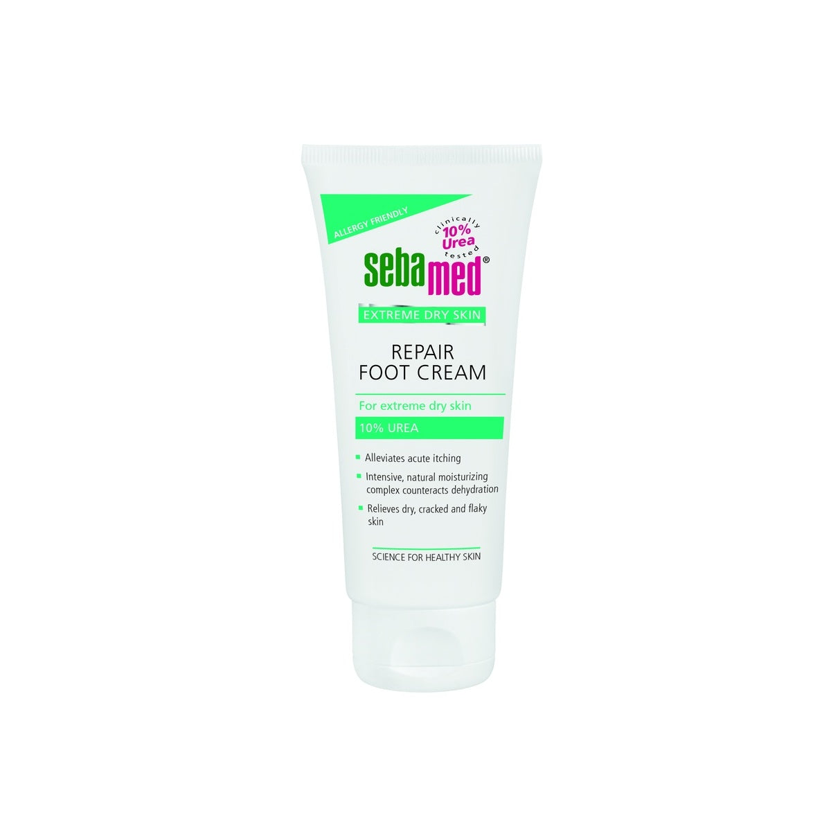 SEBAMED Extreme Dry Urea kojų kremas su 10% šlapalo, 100 ml
