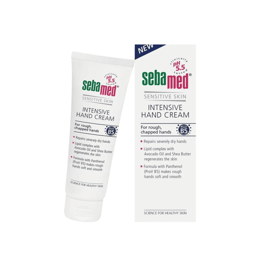SEBAMED intensyviai drėkinantis rankų kremas su su pantenoliu, 75 ml