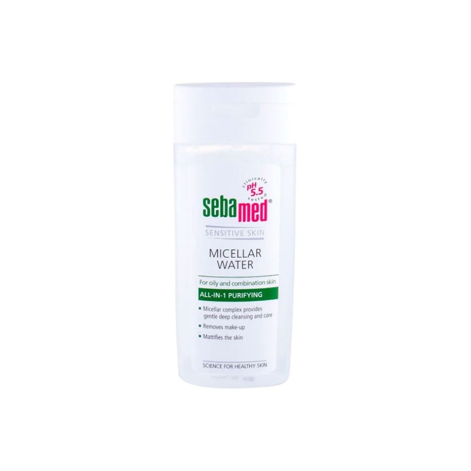 SEBAMED micelinis vanduo riebiai, mišriai odai, 200 ml