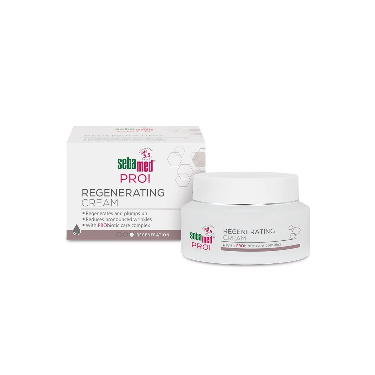 SEBAMED PRO intensyviai regeneruojamasis kremas su probiotikais "Regenerating", 50 ml