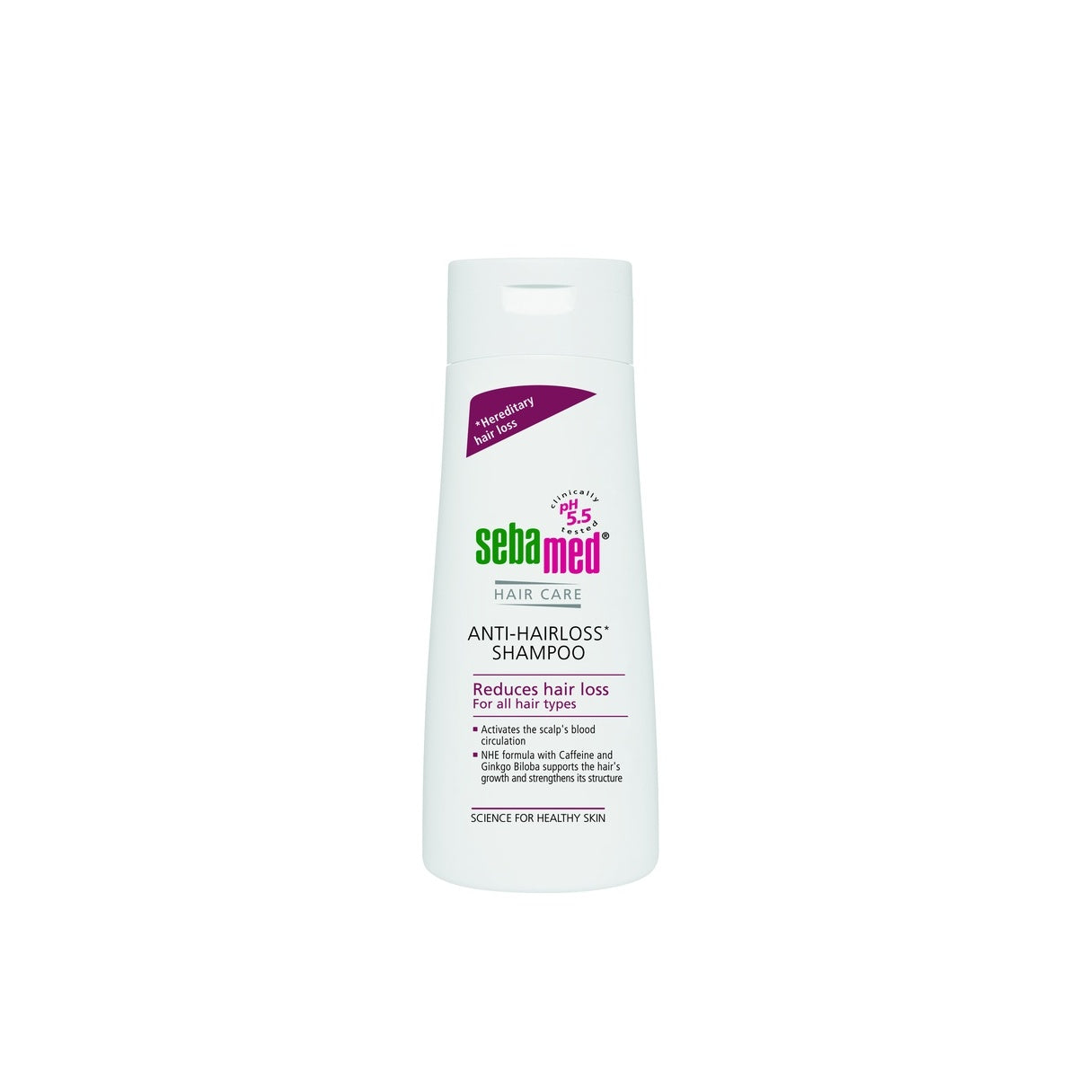 SEBAMED šampūnas nuo plaukų slinkimo, 200 ml